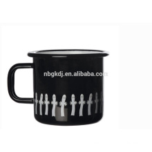 carbon steel mugs and cups of enamel coating & kids drinking